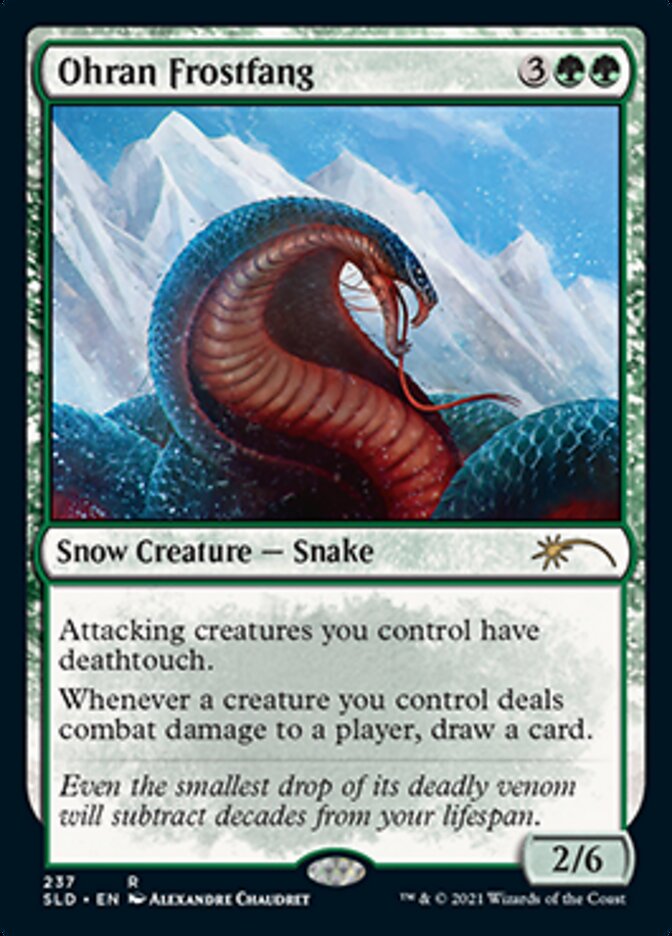 Presa-gélida de Ohran / Ohran Frostfang - Magic: The Gathering - MoxLand