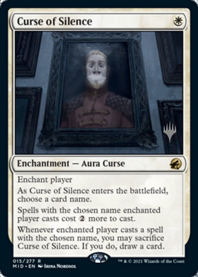 Maldição do Silêncio / Curse of Silence - Magic: The Gathering - MoxLand