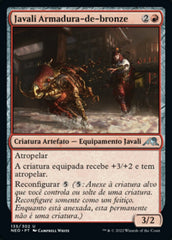 Javali Armadura-de-bronze / Bronzeplate Boar - Magic: The Gathering - MoxLand