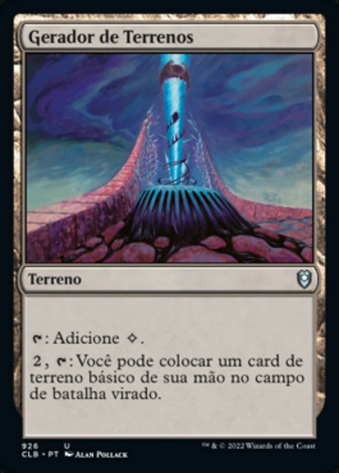 Gerador de Terrenos / Terrain Generator - Magic: The Gathering - MoxLand