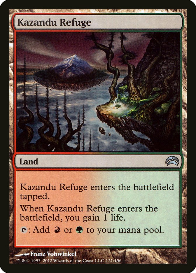 Refúgio de Kazandu / Kazandu Refuge - Magic: The Gathering - MoxLand