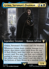 Gríma, Lacaio de Saruman / Gríma, Saruman's Footman - Magic: The Gathering - MoxLand