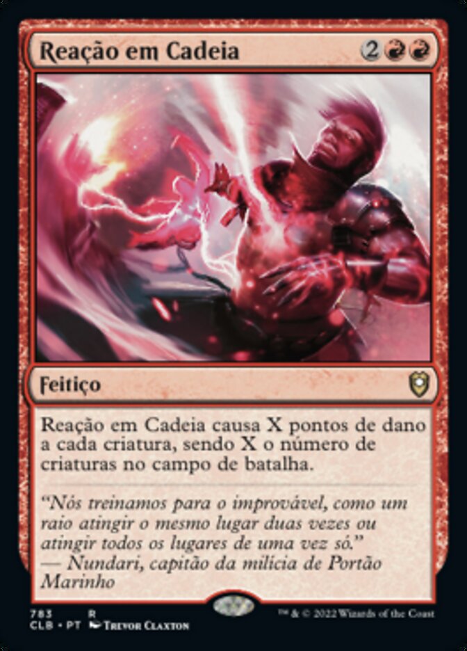 Reação em Cadeia / Chain Reaction - Magic: The Gathering - MoxLand