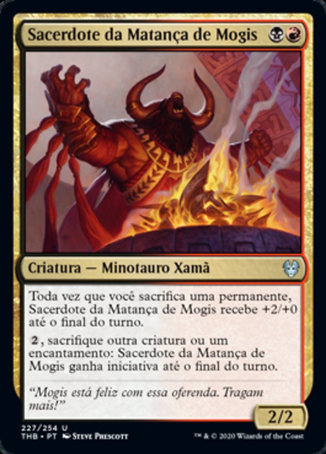 Sacerdote da Matança de Mogis / Slaughter-Priest of Mogis - Magic: The Gathering - MoxLand