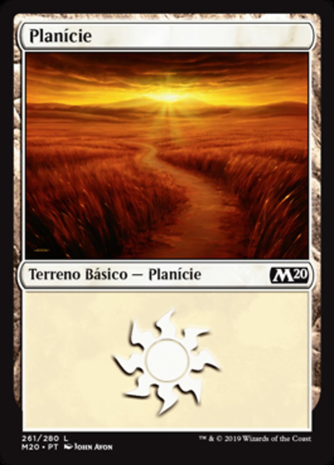 Planície / Plains - Magic: The Gathering - MoxLand