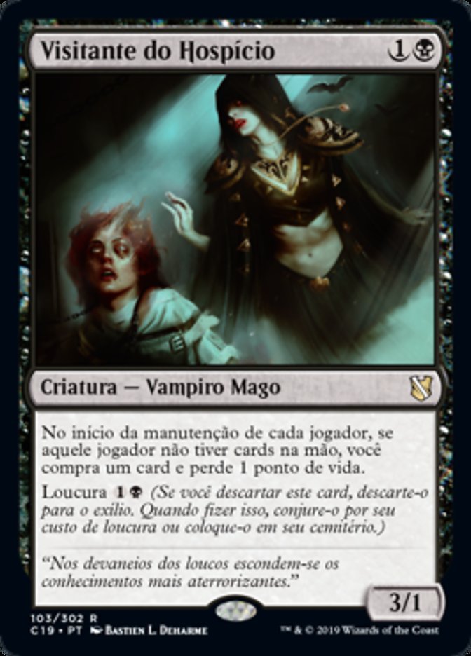 Visitante do Hospício / Asylum Visitor - Magic: The Gathering - MoxLand