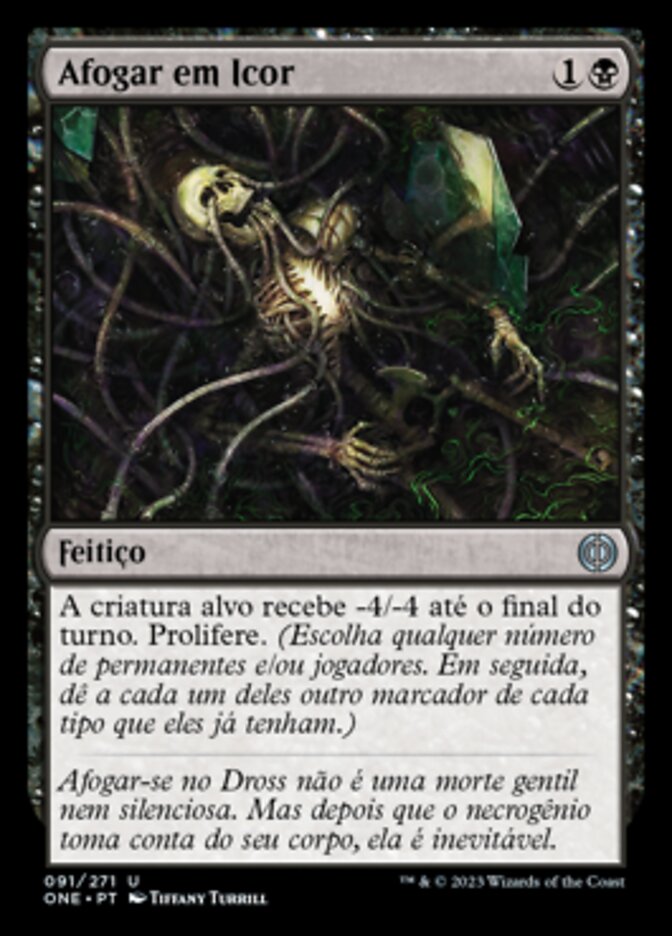 Afogar em Icor / Drown in Ichor - Magic: The Gathering - MoxLand