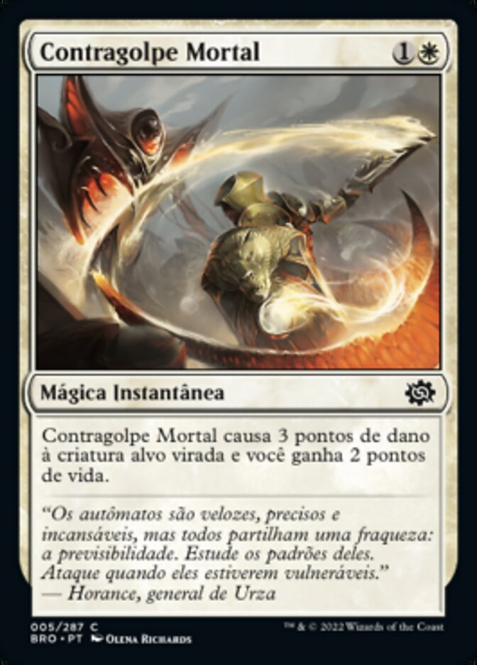 Contragolpe Mortal / Deadly Riposte - Magic: The Gathering - MoxLand