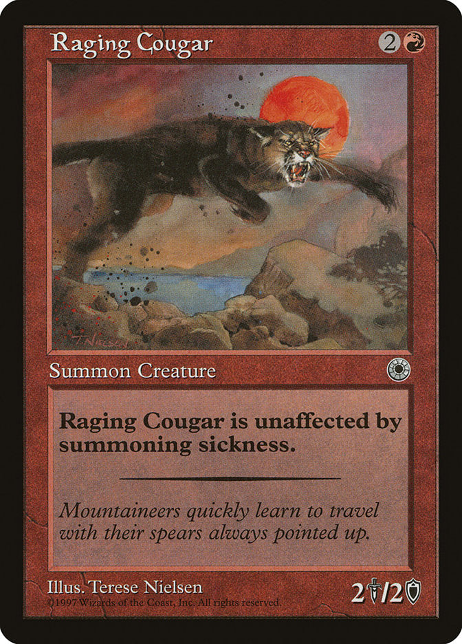 Raging Cougar / Raging Cougar - Magic: The Gathering - MoxLand