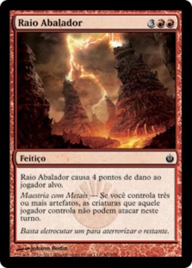 Raio Abalador / Concussive Bolt - Magic: The Gathering - MoxLand