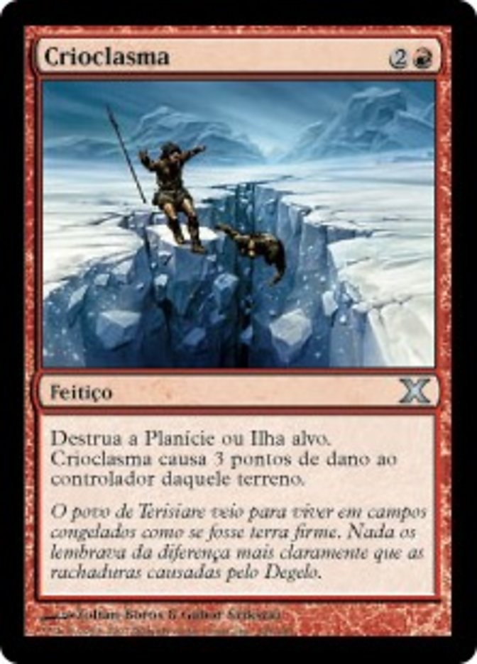 Crioclasma / Cryoclasm - Magic: The Gathering - MoxLand