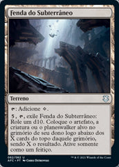 Fenda do Subterrâneo / Underdark Rift - Magic: The Gathering - MoxLand