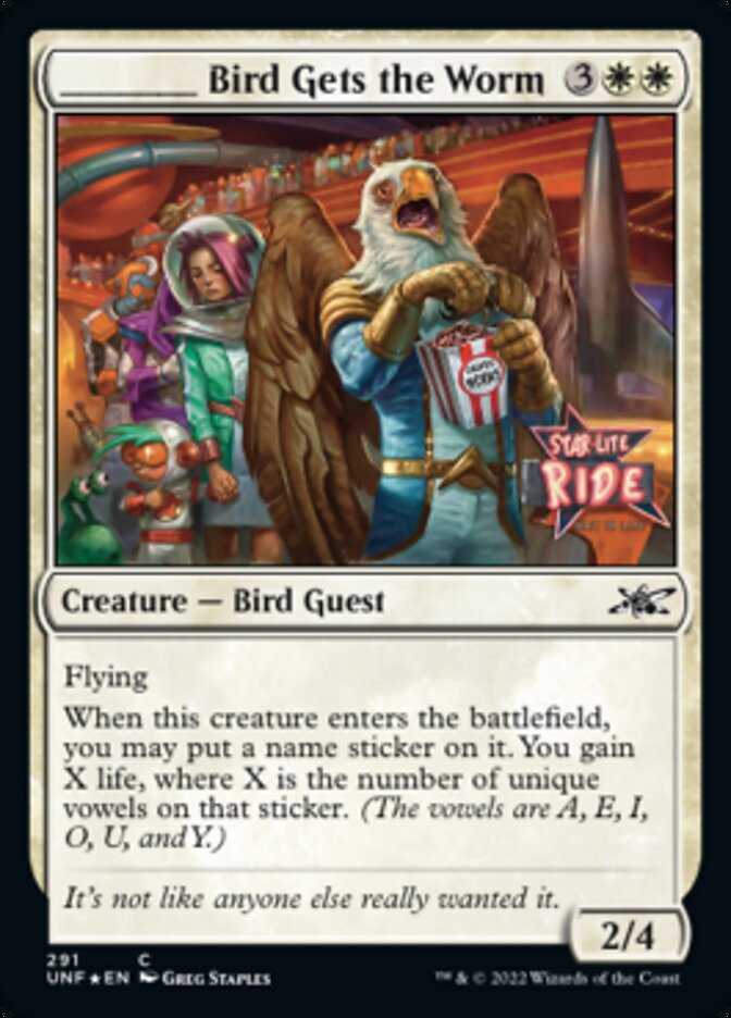 _____ Bird Gets the Worm - Magic: The Gathering - MoxLand