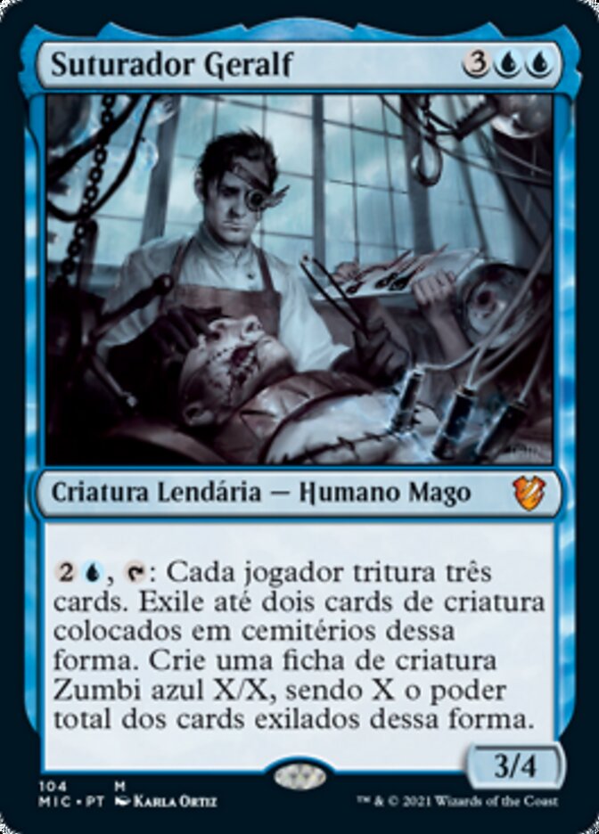 Suturador Geralf / Stitcher Geralf - Magic: The Gathering - MoxLand