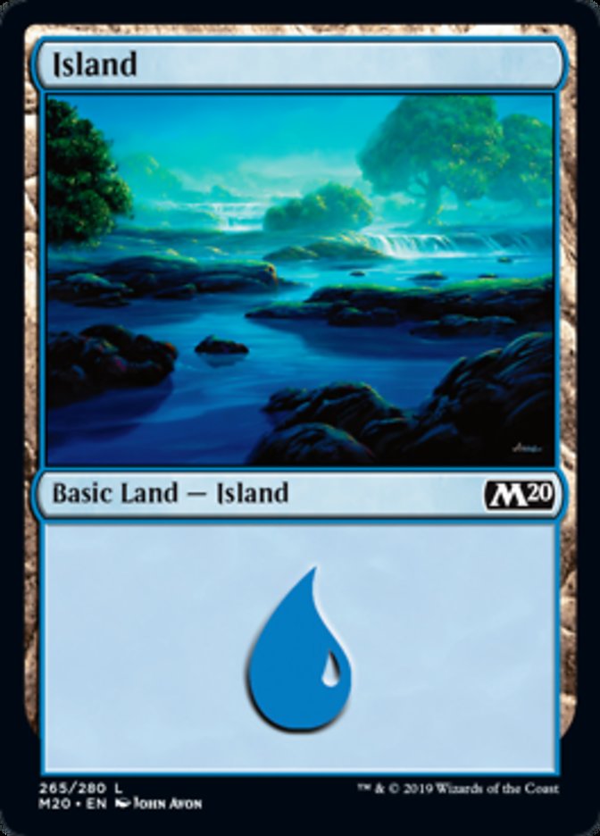 Ilha / Island - Magic: The Gathering - MoxLand