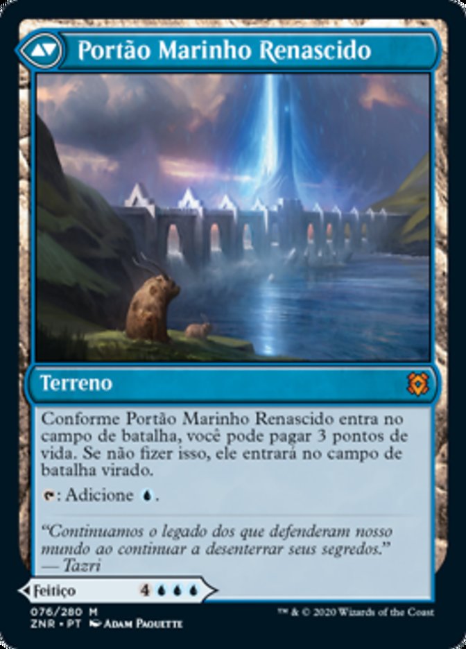 Restauração de Portão Marinho / Sea Gate Restoration - Magic: The Gathering - MoxLand
