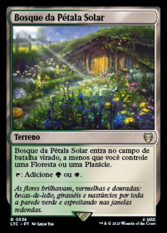 Bosque da Pétala Solar / Sunpetal Grove - Magic: The Gathering - MoxLand