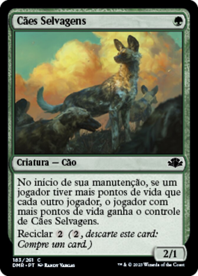 Cães Selvagens / Wild Dogs - Magic: The Gathering - MoxLand