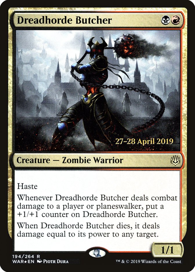 Carniceiro da Horda Medonha / Dreadhorde Butcher - Magic: The Gathering - MoxLand