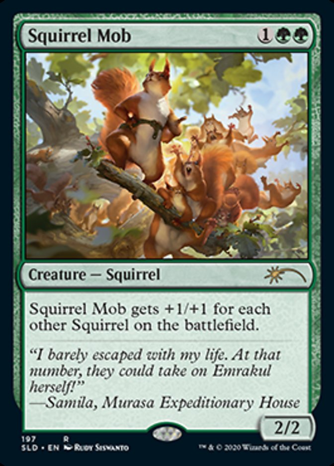 Turba de Esquilos / Squirrel Mob - Magic: The Gathering - MoxLand