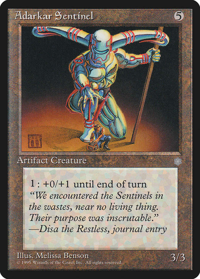 Sentinela de Adarkar / Adarkar Sentinel - Magic: The Gathering - MoxLand