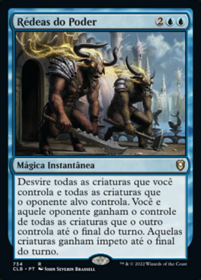 Rédeas do Poder / Reins of Power - Magic: The Gathering - MoxLand