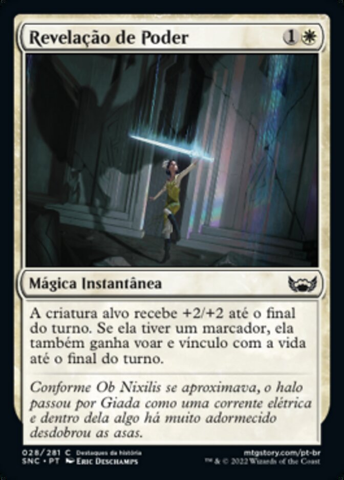 Revelação de Poder / Revelation of Power - Magic: The Gathering - MoxLand