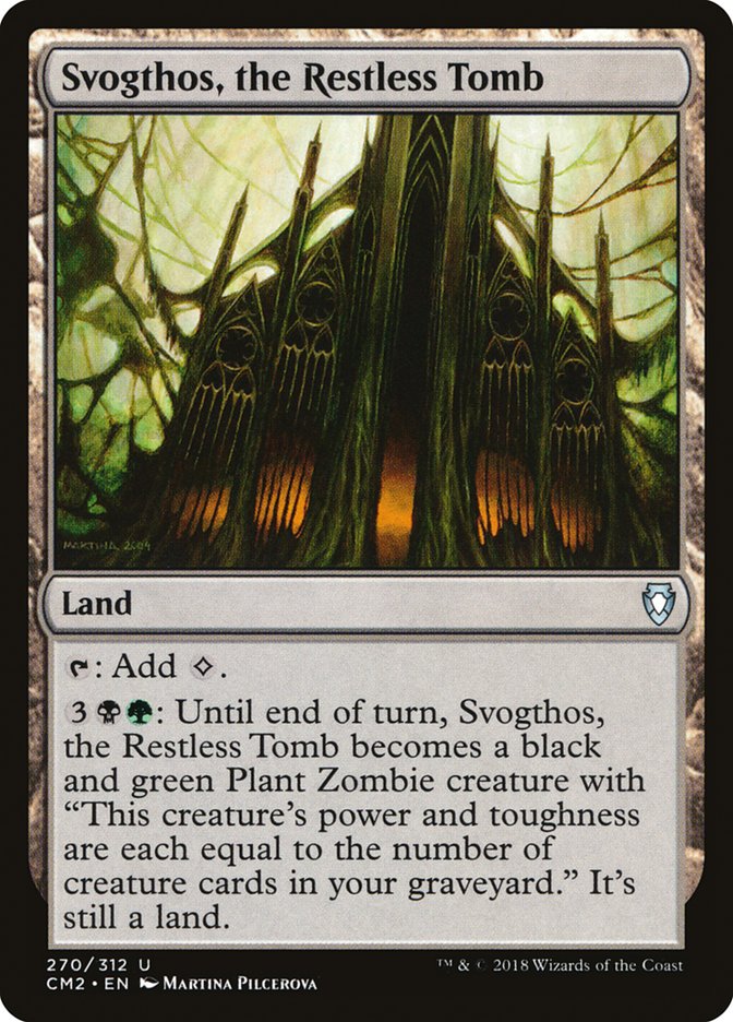 Svogthos, a Tumba Insone / Svogthos, the Restless Tomb - Magic: The Gathering - MoxLand