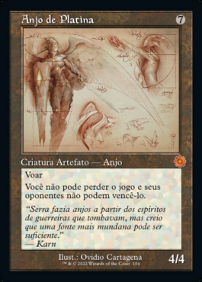 Anjo de Platina / Platinum Angel - Magic: The Gathering - MoxLand