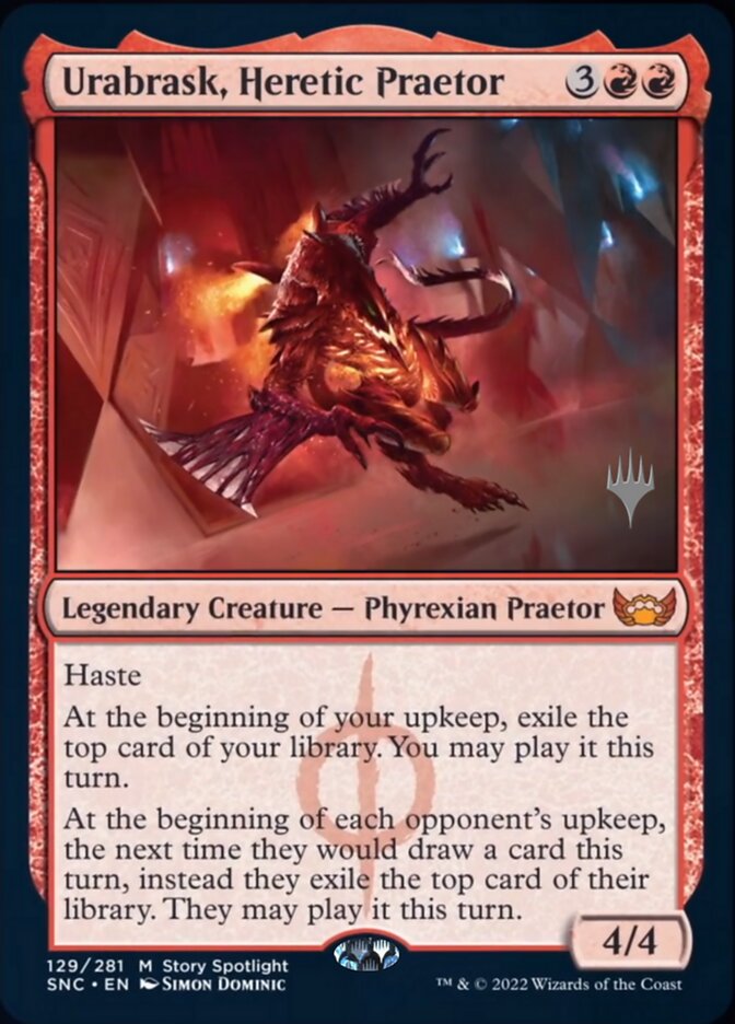 Urabrask, Pretor Herege / Urabrask, Heretic Praetor - Magic: The Gathering - MoxLand