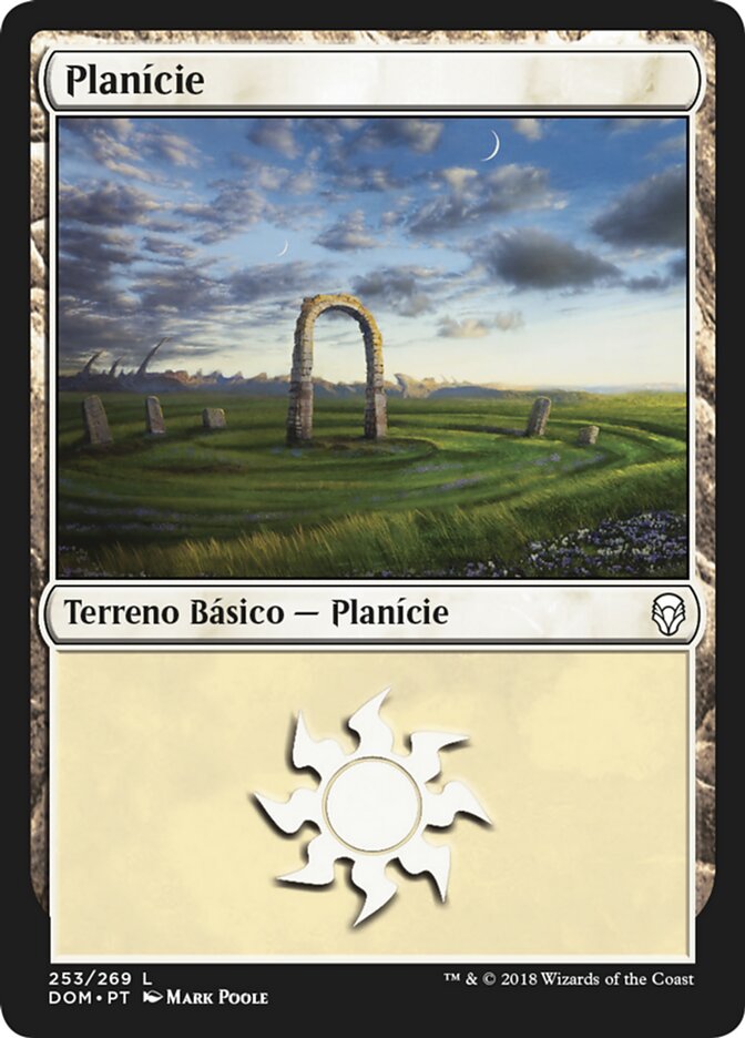 Planície / Plains - Magic: The Gathering - MoxLand