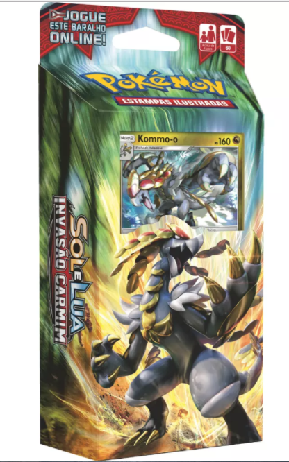 Starter Deck - Sol e Lua 4 Invasão Carmim Trovões Retumbantes - Pokémon TCG - MoxLand