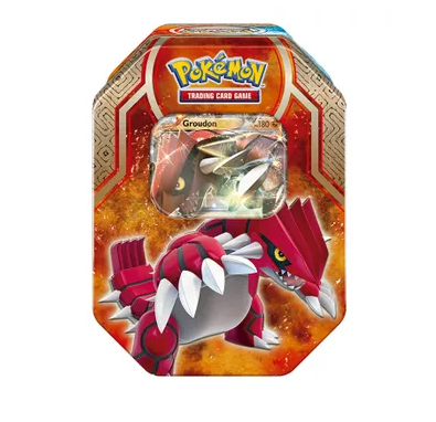 Lata - Lendas De Hoenn Groudon EX - Pokémon TCG - MoxLand