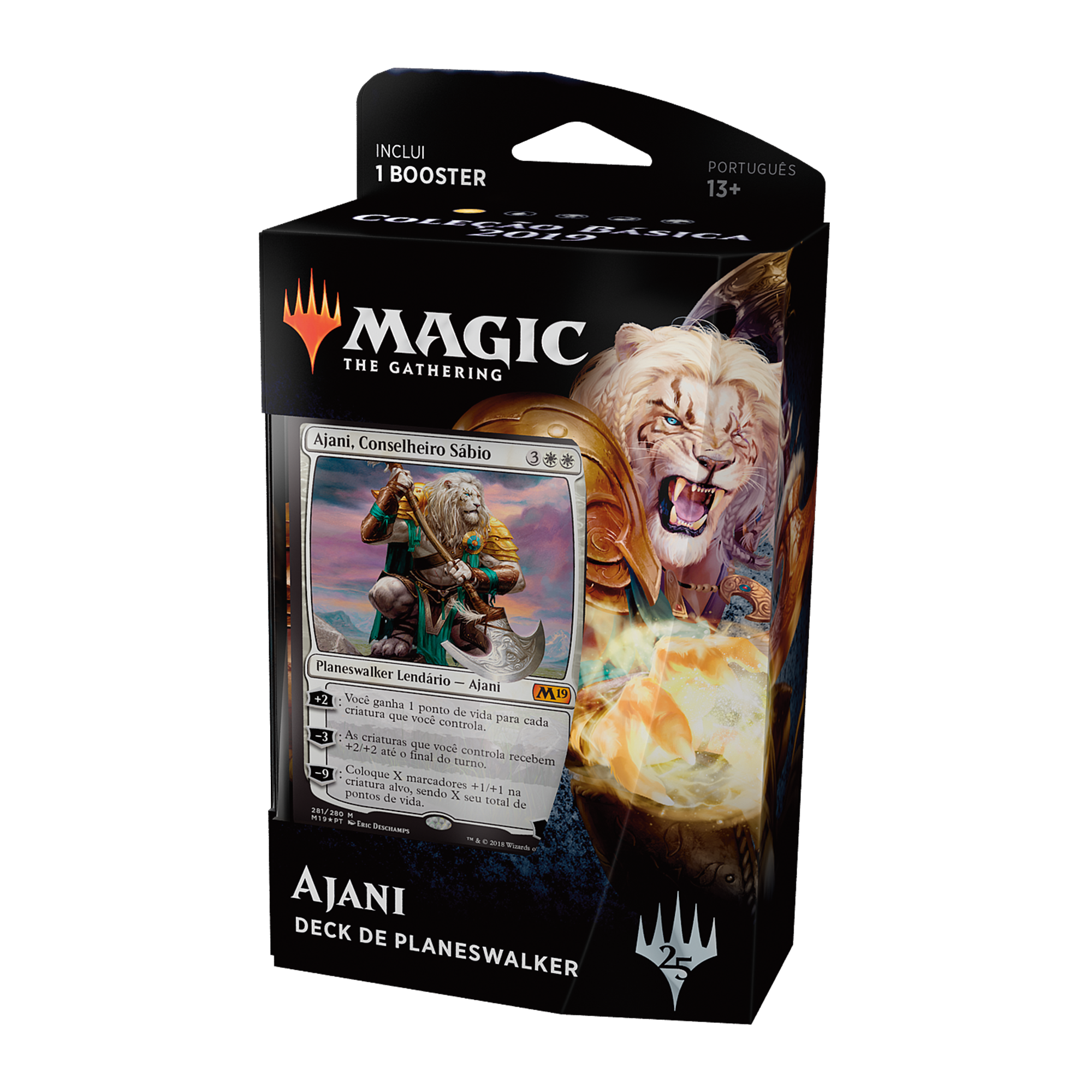 Planeswalker Deck - Magic 2019 Ajani - Magic: The Gathering - MoxLand