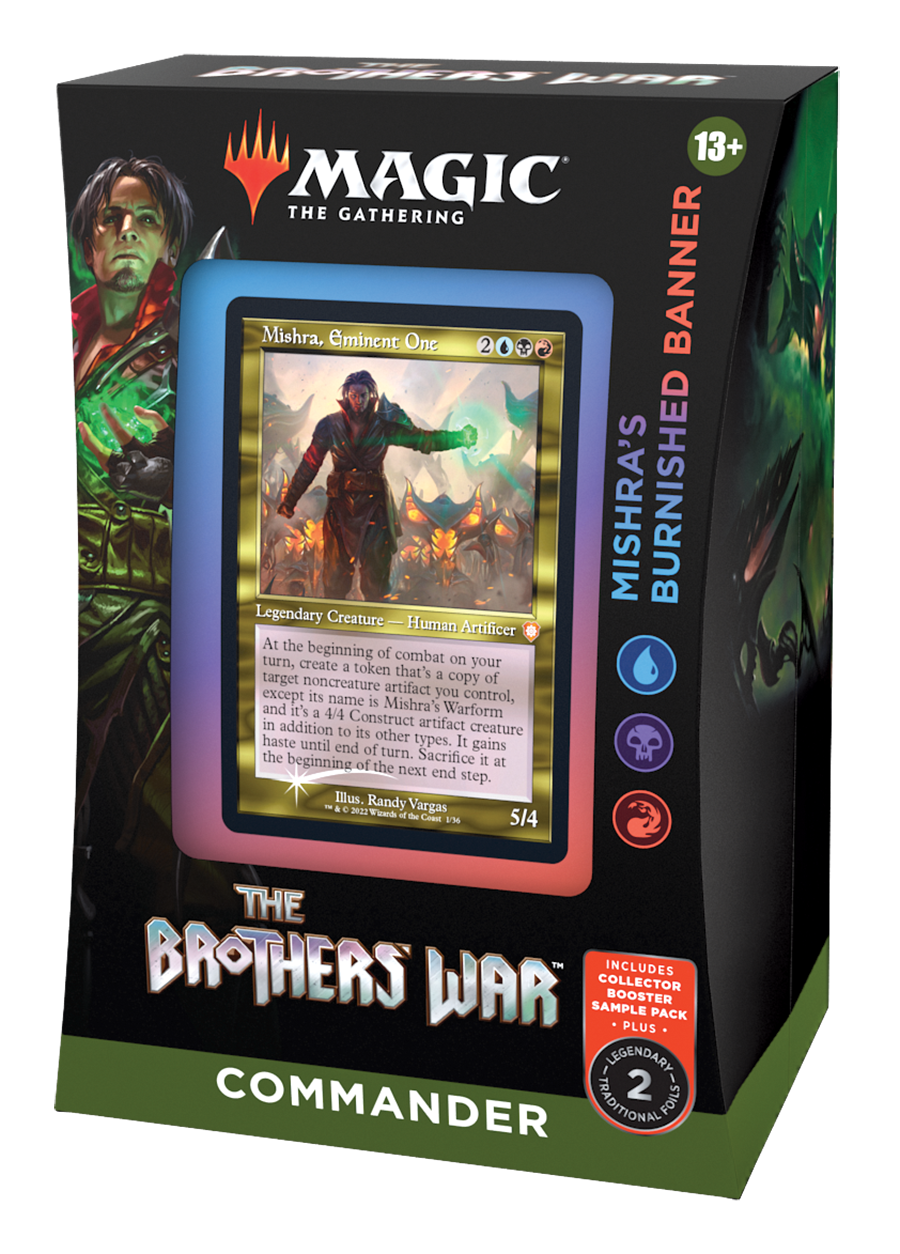 Deck Commander A Guerra dos Irmãos - Mishra's Burnished Banner - Magic: The Gathering - MoxLand