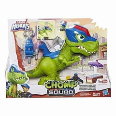 Chomp Squad - Policissauro e Demi Distintivo - Hasbro - MoxLand