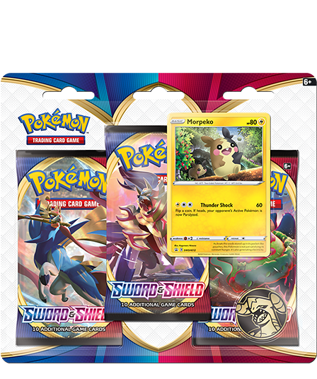 Blister Triplo - Espada e Escudo Morpeko - Pokémon TCG - MoxLand