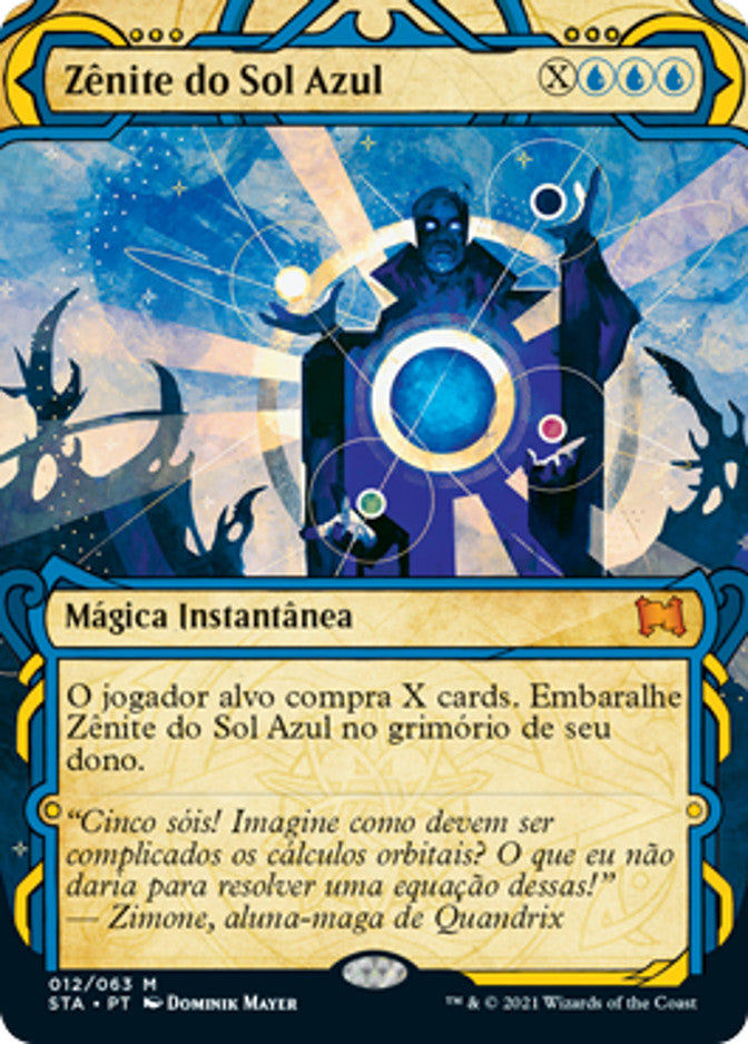 Zênite do Sol Azul / Blue Sun's Zenith - Magic: The Gathering - MoxLand