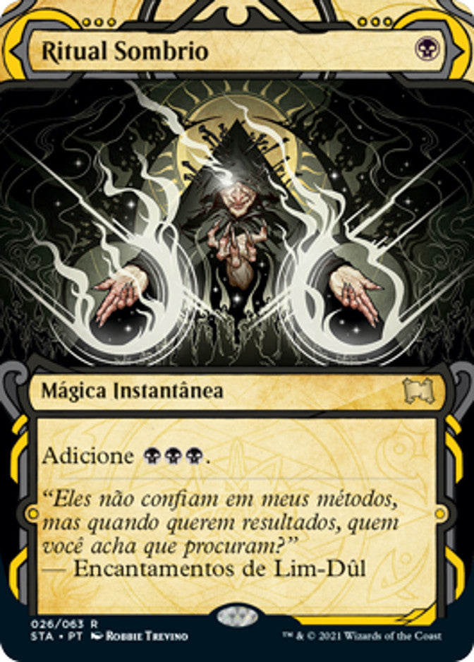 Ritual Sombrio / Dark Ritual - Magic: The Gathering - MoxLand