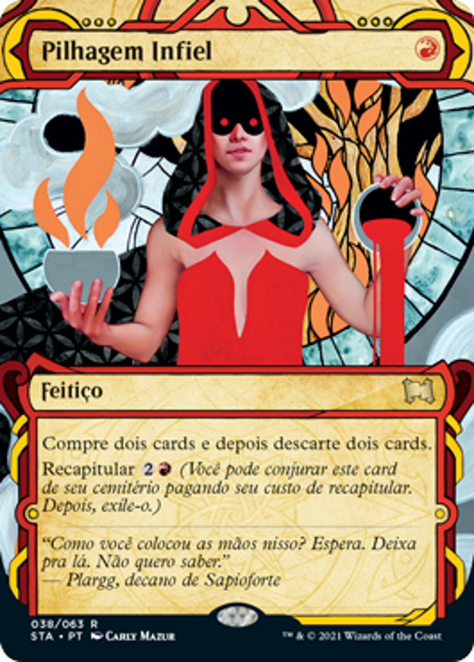 Pilhagem Infiel / Faithless Looting - Magic: The Gathering - MoxLand