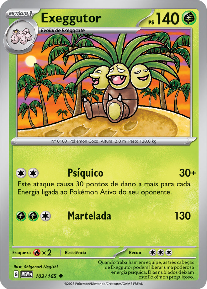 Exeggutor - Pokémon TCG - MoxLand