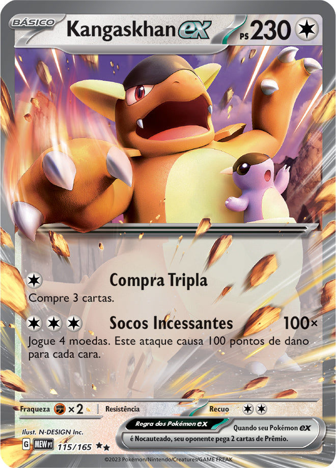 Kangaskhan ex - Pokémon TCG - MoxLand