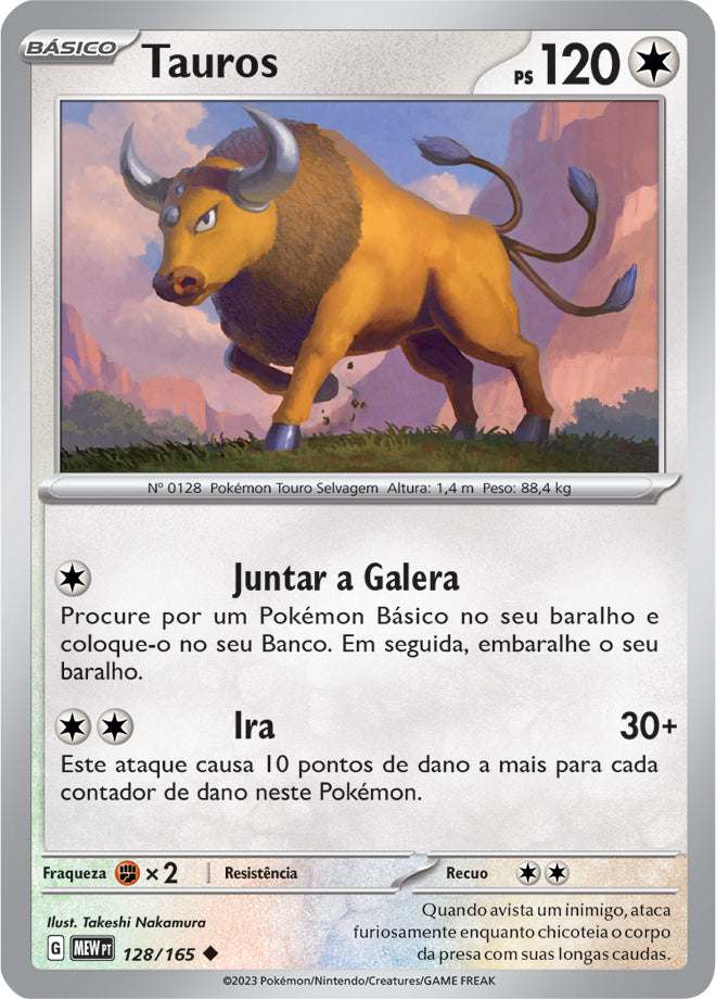 Tauros - Pokémon TCG - MoxLand