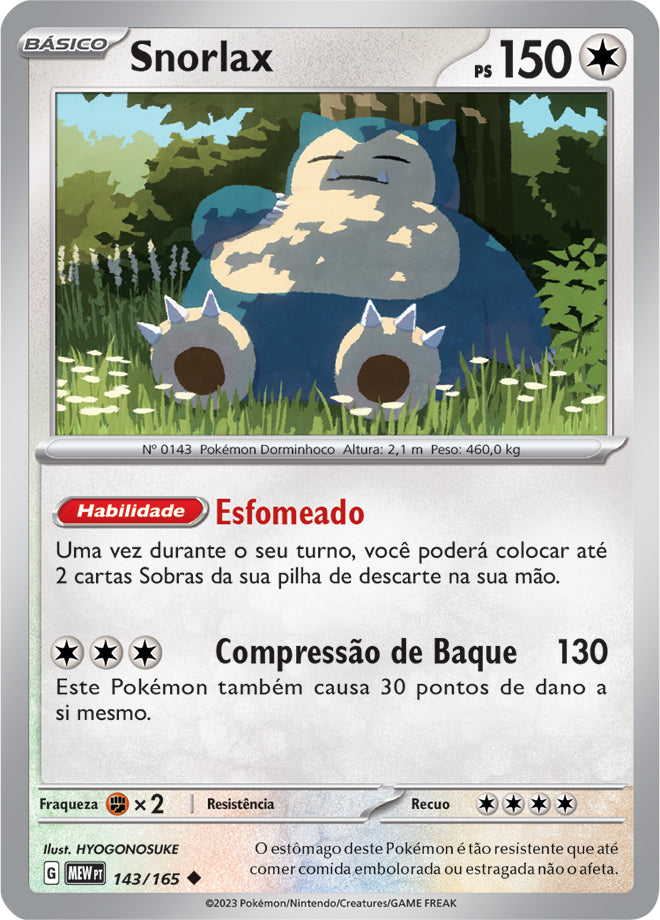 Snorlax - Pokémon TCG - MoxLand