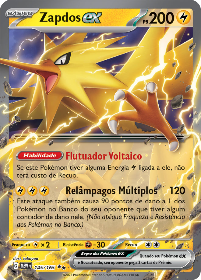 Zapdos ex - Pokémon TCG - MoxLand