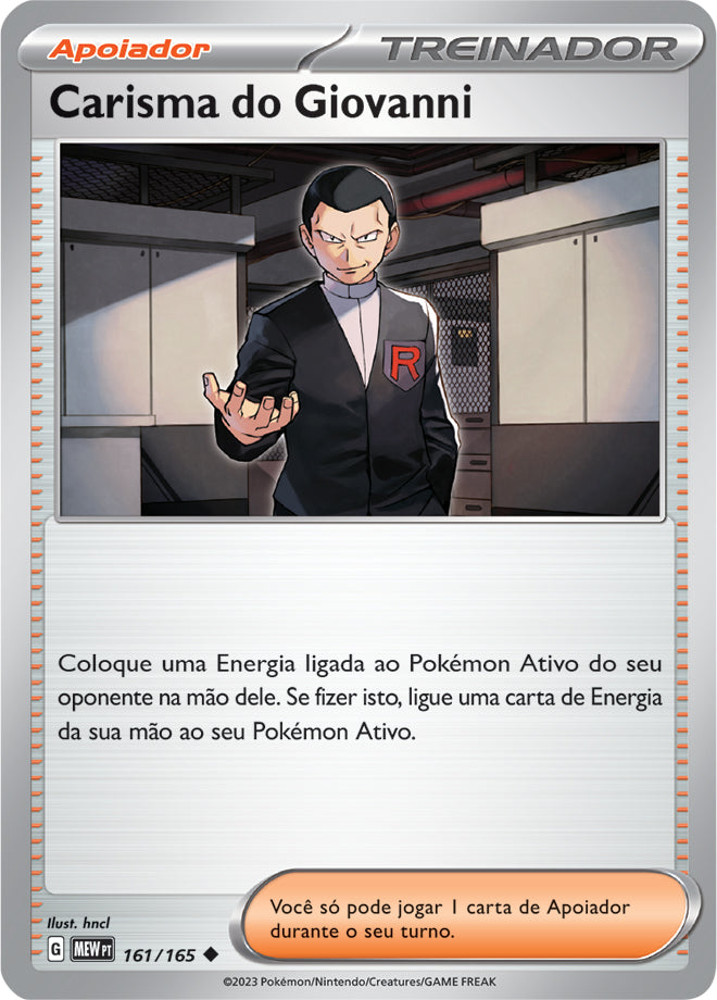 Carisma do Giovanni - Pokémon TCG - MoxLand