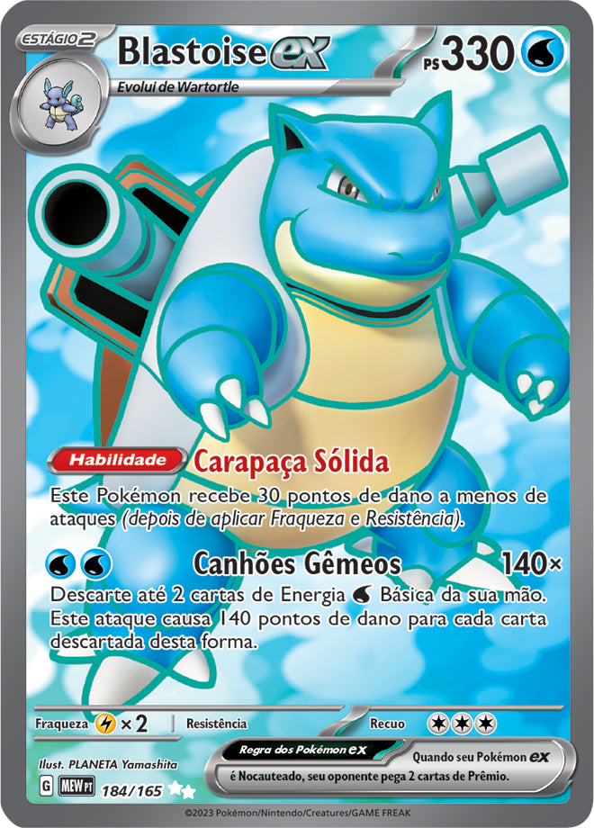 Blastoise ex - Pokémon TCG - MoxLand