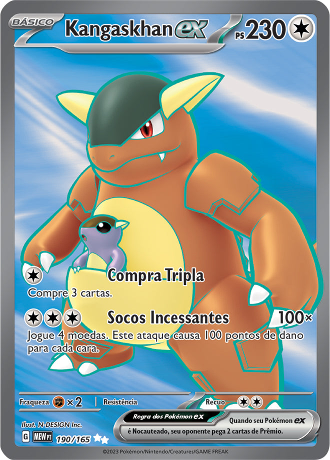 Kangaskhan ex - Pokémon TCG - MoxLand