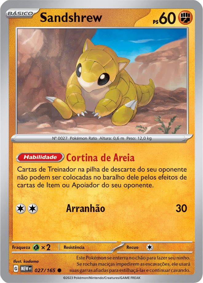 Sandshrew - Pokémon TCG - MoxLand