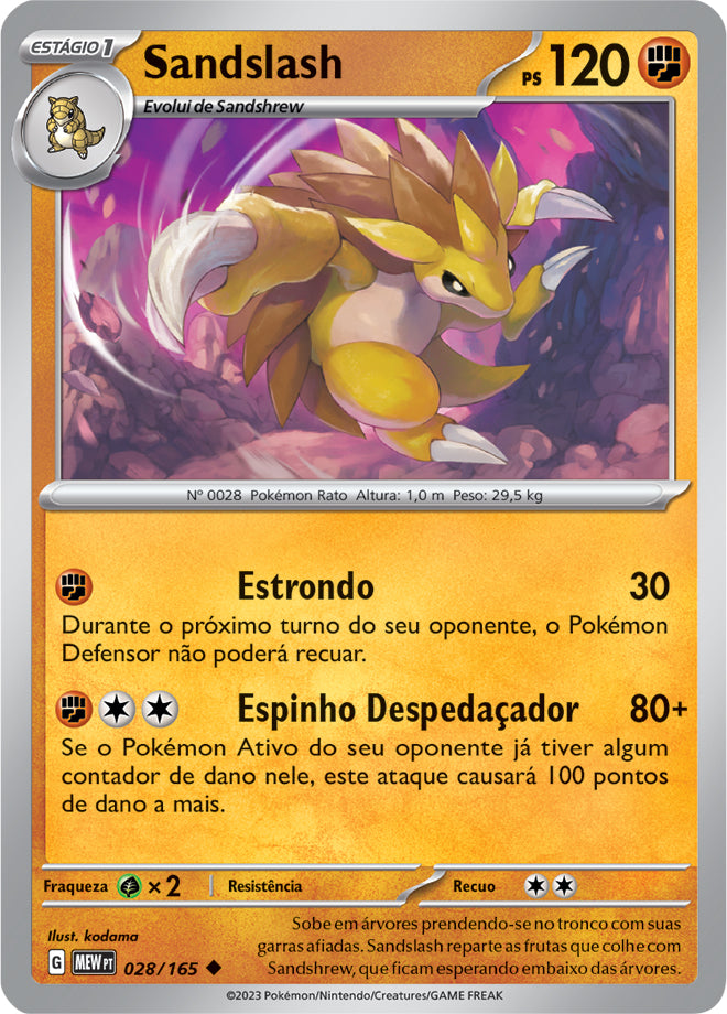 Sandslash - Pokémon TCG - MoxLand